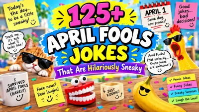 125+ April Fools jokes that are hilariously sneaky
